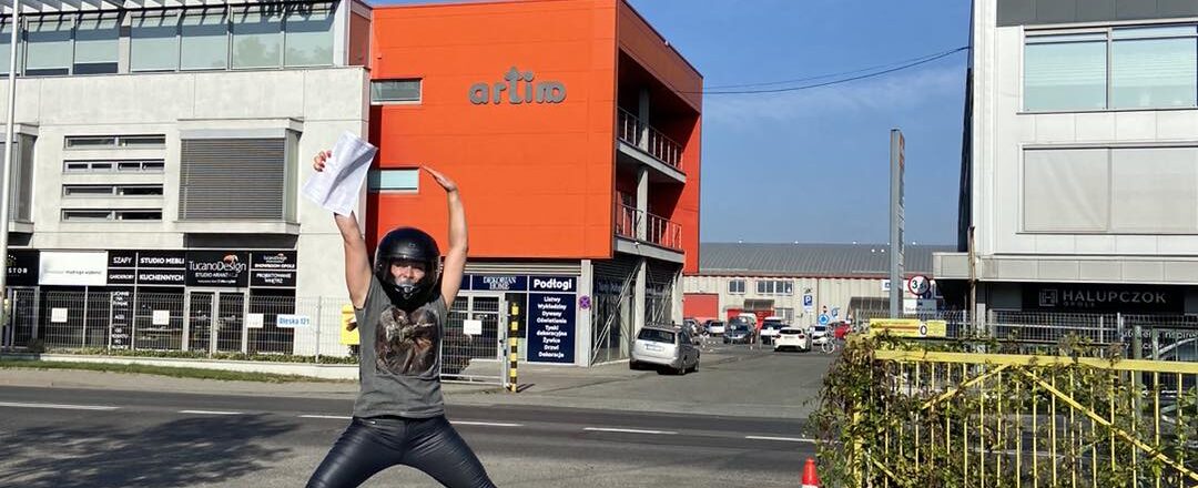 karolina_prawo_jazdy_opole_kategoria_a_motocykl_motowiolka